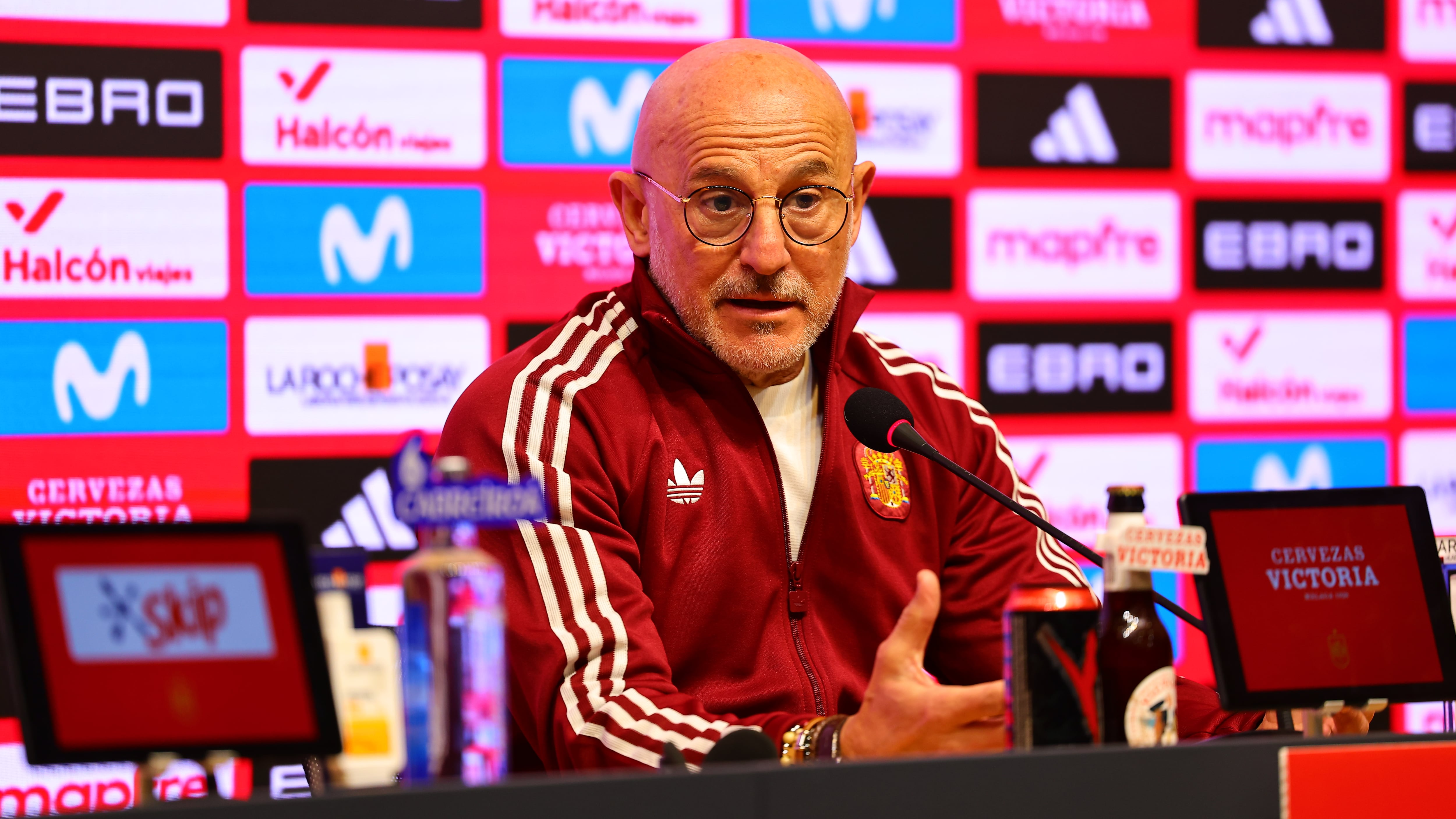 Luis de la Fuente: “El mismo riesgo corren los del Barça que los del Madrid”