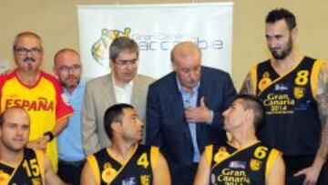 Del Bosque participó en el I Circuito de Deportes Adaptados de San Bartolomé de Tirajana.