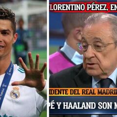 Una de sus respuestas más contundentes: Florentino y la posible vuelta de Cristiano