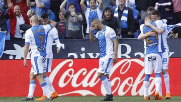 ...y el Leganés el equipo que más partidos disputó en viernes