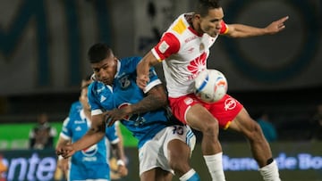 Millonarios 1 - Santa Fe 0: El azul gana la primera final con gol de cabeza