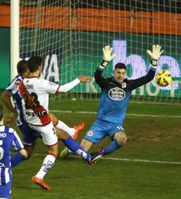 1-1. Alberto Bueno consiguió el gol del empate.