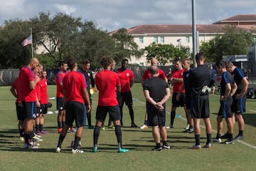 El Team USA está en Miami antes de viajar a La Habana, Cuba.