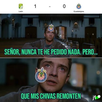 Los mejores memes de la eliminación de Chivas por el León