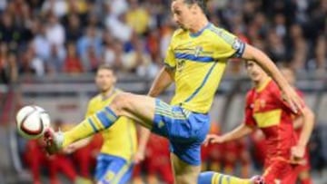 Ibrahimovic le da el triunfo a Suecia ante Montenegro