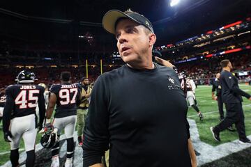 Coach de Saints de la NFL. Ingresos: $9.75 millones de dólares.