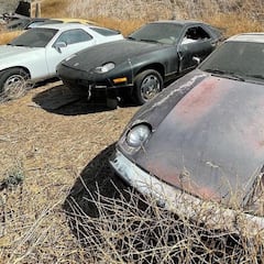 Encuentran un 'cementerio de Porsche' en el desierto de California