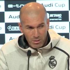 Zidane sobre Bale jugando al golf: "Espero que haya entrenado"