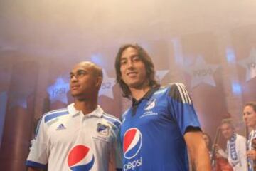 Lanzamiento camiseta Millonarios 2015