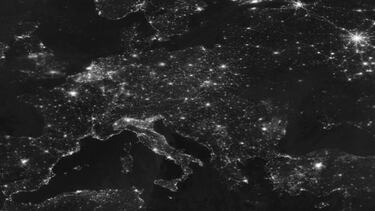 NASA release stark image of Ukraine from space