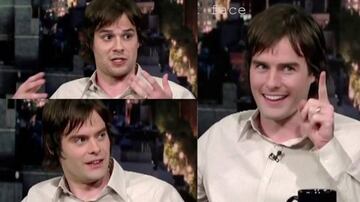 El c&oacute;mico Bill Hader reconvertido en los actores Seth Rogen y Tom Cruise usando el deepfake