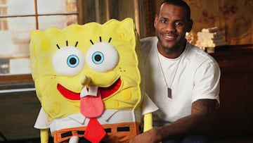 LeBron James en documental de Bob Esponja