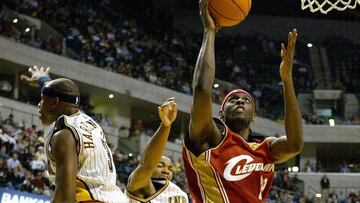 Darius Miles durante su época en los Cleveland Cavaliers
