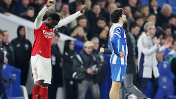 Arsenal are seven points clear of Manchester City after their win over Brighton at Amex Stadium, but the criticism of the league leaders continues to mount.