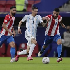 Paraguay no puede con Argentina en la Copa América