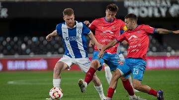 Carlos Vicente en la Copa del Rey.