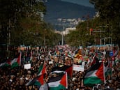 España por Palestina: imágenes de las protestas y el apoyo a la Flotilla