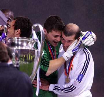 Como jugador consigui¨® la Champions en 2002 con el Real Madrid