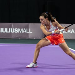 Masarova cae ante una decente Raducanu y Párrizas progresa