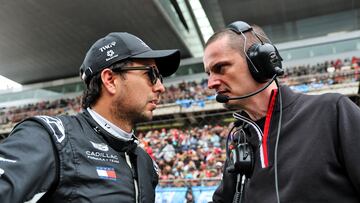 Sergio Pérez previo al GP de China.