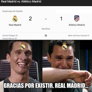 Los mejores memes de las semifinales de Supercopa