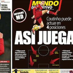 Coutinho ya se cuece en la prensa de Barcelona