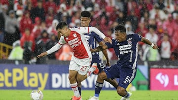 Santa Fe venció 1-0 a Medellín en Bogotá por la fecha 3 de la Liga BetPlay.