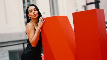 Georgina Rodríguez durante la fiesta que organiza Netflix para celebrar el 10º aniversario de su llegada a España.