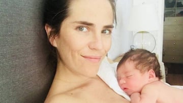 Karla Souza presenta a Gianna, su primera hija