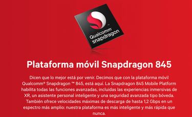 Qualcomm presenta la nueva plataforma móvil Snapdragon 845