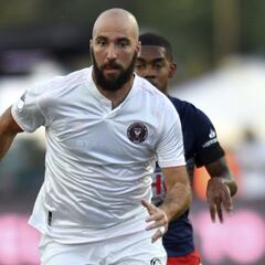 Gonzalo Higuaín dedicó a su madre el doblete en triunfo de Inter Miami