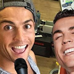 Cristiano Ronaldo desafía a sus fans dando ejemplo