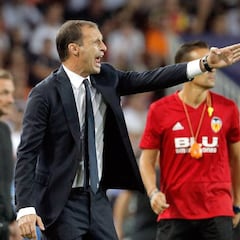Allegri: "El VAR podría haber ayudado al árbitro en la expulsión de Cristiano"