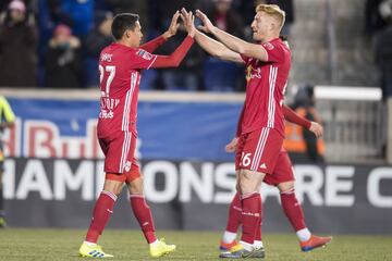 Sean Davis, Daniel Royer y Andreas Ivan fueron los anotadores de este cotejo