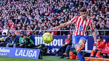 Matteo Ruggeri centra en el Metropolitano.