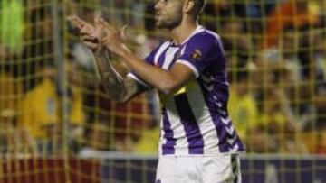 Roger celebra el gol del triunfo.