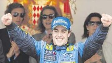 <b>Minuto de oro.</b> Alonso tuvo en este instante el pico más alto.