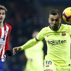Jordi Alba, una de las prioridades de Guardiola para el City