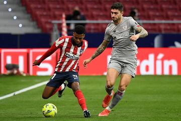 Thomas Lemar y Unai Núnez.