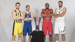 Los cuatro capitanes, y la Copa de Europa en medio