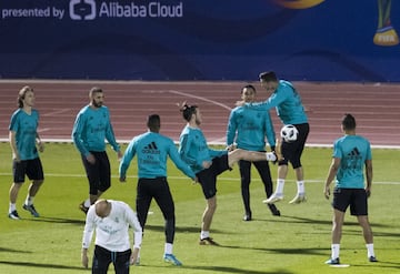 Gareth Bale con el balón. 