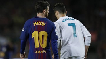 Messi y Cristiano.