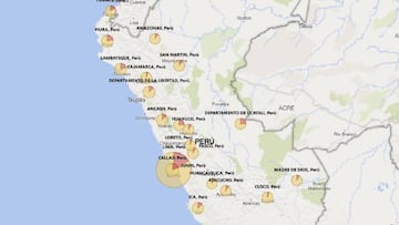 Mapa de casos por coronavirus por región en Perú: hoy, 12 de julio