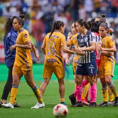 Rayadas y Tigres empataron en la Jornada 16 de la Liga MX Femenil
