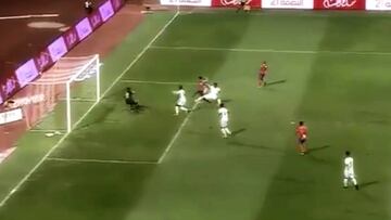 Ronnie Fernández marcó este gol a Al Ittihad de Sierra