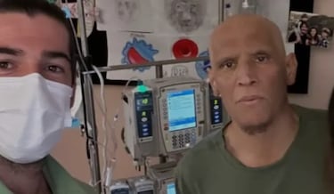 La foto de Sergio Pris-Mencheta en el hospital que Miguel ?ngel Mu?oz borr despus 