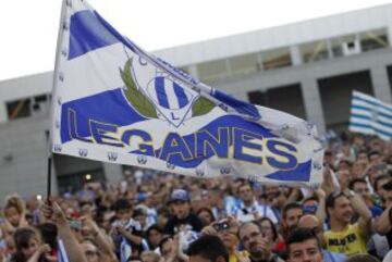 La fiesta del Leganés de Primera continúa