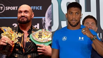 Anthony Joshua acepta condiciones para pelear con Tyson Fury