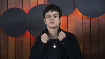 Jamie Cullum posa para AS en el Hotel ME Madrid.