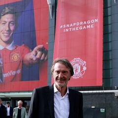 What percentage of Manchester United does Jim Ratcliffe own and what does he control at the club?
